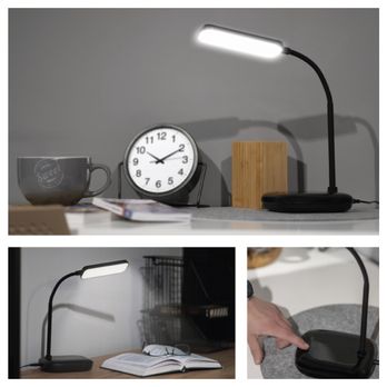 Stolní LED lampa MOLLY černá 20