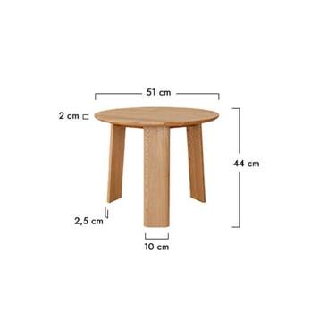Konferenční stolek MON 1 dub, 51 cm 13