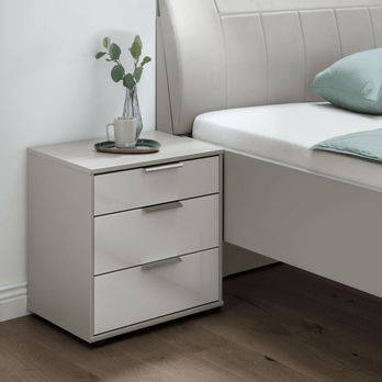 Noční stolek  MONACO šedá, šířka 40 cm 1