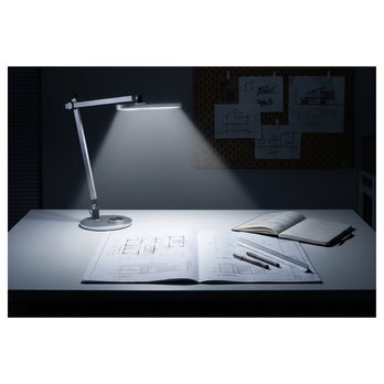 Stolní lampa MONIKA stříbrná 1