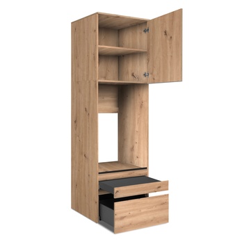 Skříň na pračku MONNA dub artisan 4