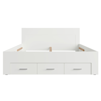 Postel MONS bílá, 180x200 cm 3