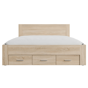 Postel MONS dub sonoma, 180x200 cm 4