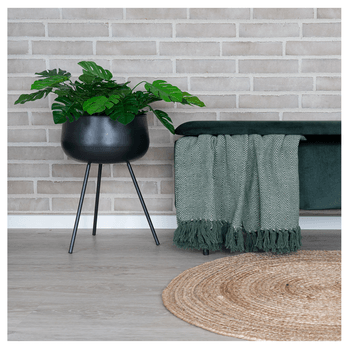 Umělá květina  MONSTERA II zelená 2