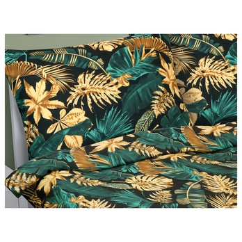 Povlečení MONSTERA ZELENÁ 70x90 a 140x200 cm 3