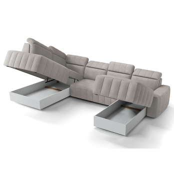 Sedací souprava MONTREAL II pravá, šedá 2