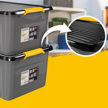 Úložný box  MONZA šedá, 40 l 3