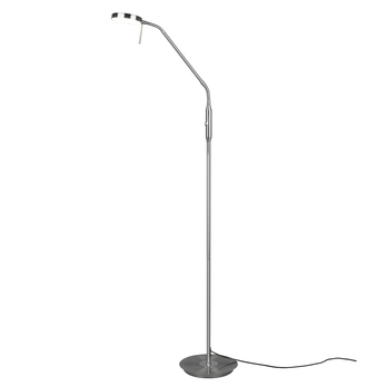 Stojací lampa MONZA nikl 1