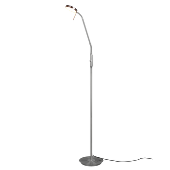 Stojací lampa MONZA nikl 3