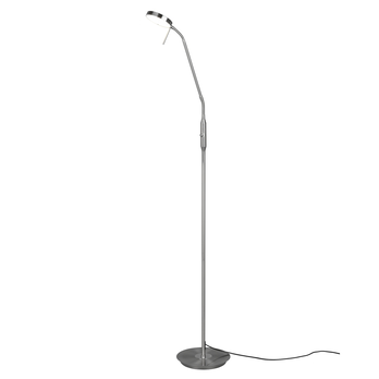 Stojací lampa MONZA nikl 4