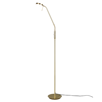 Stojací lampa MONZA zlatá 4