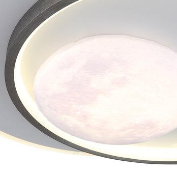 Stropní svítidlo MOON černá/šedá 2