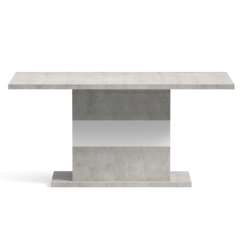 Konferenční stolek MOOS beton/bílá 2