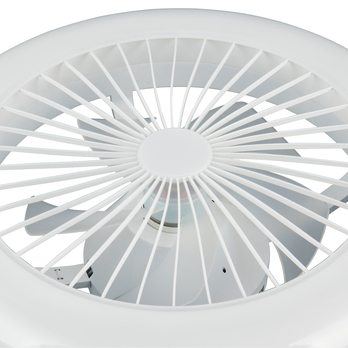 Stropní LED svítidlo s ventilátorem MORA bílá 3