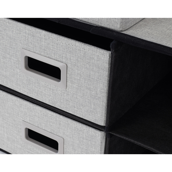 Úložný box MOREEN šedá, šířka 60 cm 3