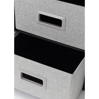 Úložný box MOREEN šedá, šířka 60 cm 5