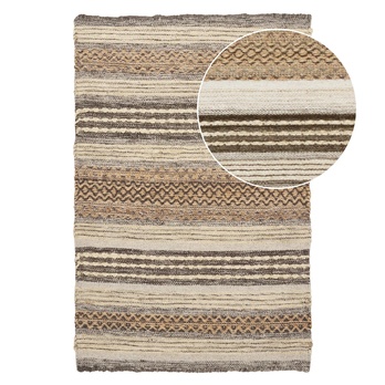 Koberec MORENA hnědá/béžová, 60x90 cm 1