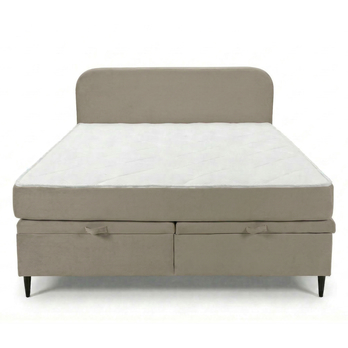 Postel s matrací MOREVIEW taupe, 180x200 cm 4