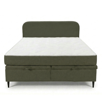 Postel s matrací MOREVIEW olivová, 180x200 cm 4