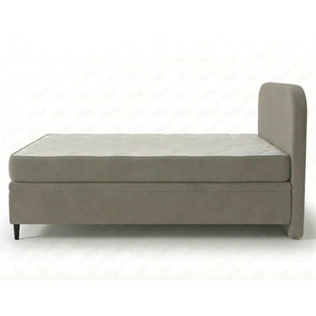 Postel s matrací MOREVIEW šedobéžová, 120x200 cm 4