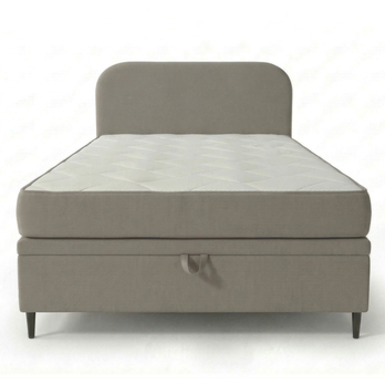 Postel s matrací MOREVIEW taupe, 120x200 cm 3