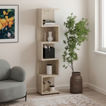 Regál MORTEN dub sonoma 1