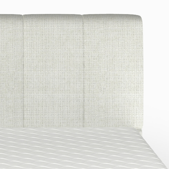 Postel boxspring MORYEN šedobéžová, 180x200 cm 4