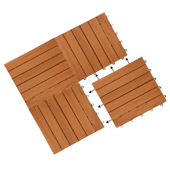 Terasová dlaždice MOSAIC akácie, 11 ks 3