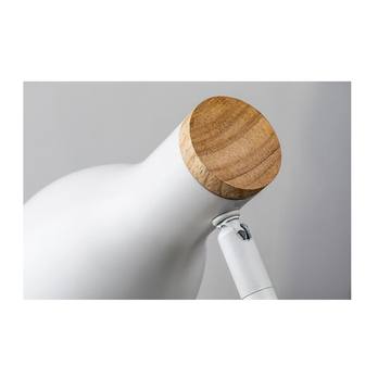 Stolní lampa MOSLEY bílá/hnědá 2