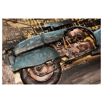Kovový obraz MOTORCYCLE 40x60 cm 1