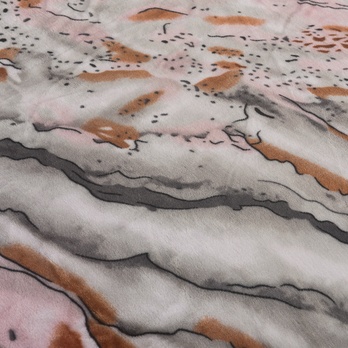 Povlečení MRAMOR BÉŽOVÝ béžová, 70x90 a 140x200 cm 1