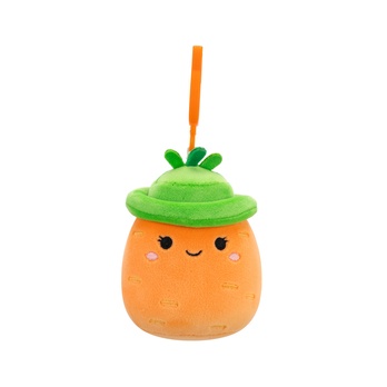 Klíčenka Squishmallows MRKEV CAROLEENA oranžová/zelená 1