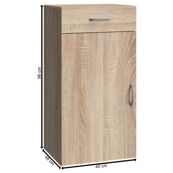 Komoda  MULTIRAUMKONZEPT 327 dub sagerau 1