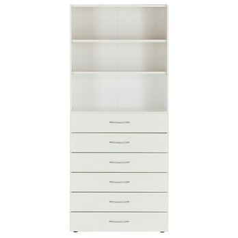 Víceúčelová komoda MULTIRAUMKONZEPT 644, bílá, 80 cm 2