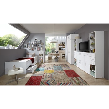 Víceúčelová skříň MULTIRAUMKONZEPT 643, bílá, 80 cm 9