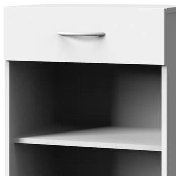 Regál MULTIRAUMKONZEPT 341, bílá, šířka 48 cm 1