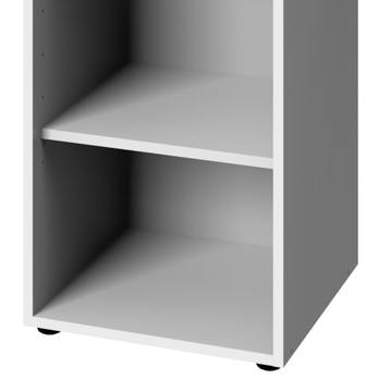 Rohový regál MULTIRAUMKONZEPT 359, bílá 1