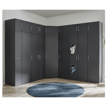 Skříňový nástavec MULTIRAUMKONZEPT 502, grafitová, šířka 40 cm 1