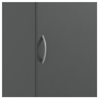 Víceúčelová skříň MULTIRAUMKONZEPT 637, grafitová, šířka 30 cm 3