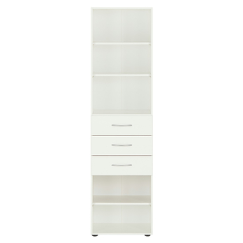 Regál MULTIRAUMKONZEPT 466, bílá, šířka 50 cm 2