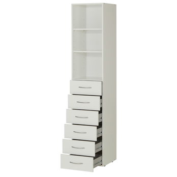 Víceúčelová komoda MULTIRAUMKONZEPT 639, bílá, 40 cm 1