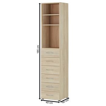 Víceúčelová komoda MULTIRAUMKONZEPT 639, dub sägerau, 40 cm 7