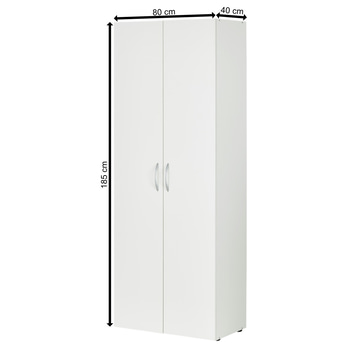 Víceúčelová skříň MULTIRAUMKONZEPT 643, bílá, 80 cm 11