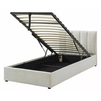 Postel s roštem MUNTRIOL 2 béžová, 90x200 cm 1