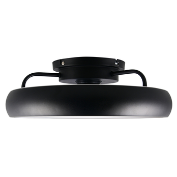 Stropní LED svítidlo s ventilátorem MUONIO černá 3