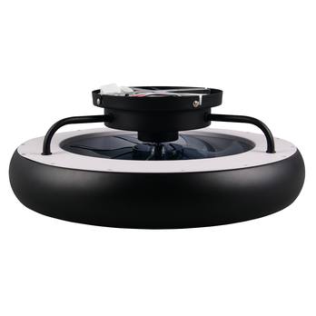 Stropní LED svítidlo s ventilátorem MUONIO černá 4