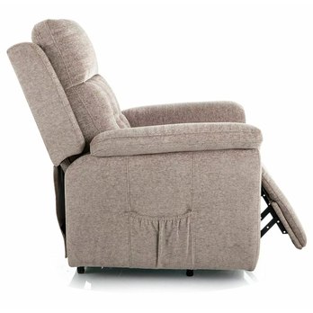 Relaxační křeslo MURGON tmavě béžová 3
