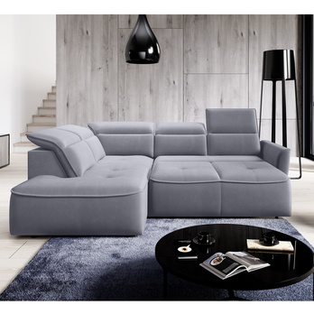 Sedací souprava MURILLO L levá, šedá 2