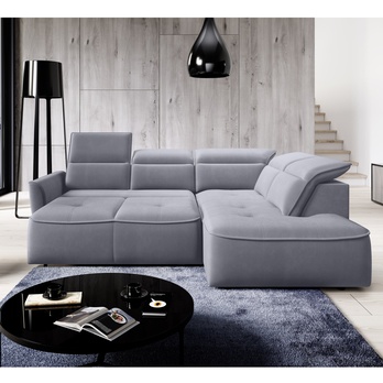 Sedací souprava MURILLO L pravá, šedá 2