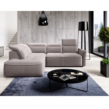 Sedací souprava MURILLO L levá, světle hnědá 2